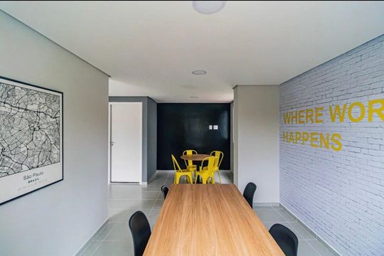 Área comum de apartamento para alugar com 1 quarto, 38m² em Jaguaré, São Paulo