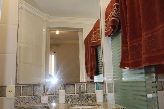 Banheiro Suíte de apartamento à venda com 2 quartos, 54m² em Vila Prudente, São Paulo