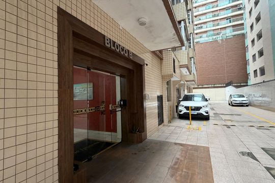 Área comum de apartamento para alugar com 1 quarto, 39m² em José Menino, Santos