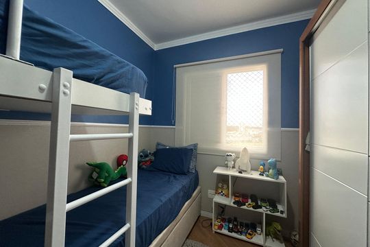 Quarto 1 de apartamento à venda com 2 quartos, 56m² em Vila Iracema, Barueri