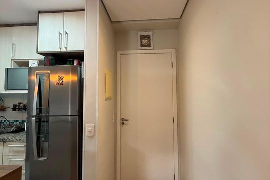 Cozinha de apartamento à venda com 3 quartos, 72m² em Engordadouro, Jundiaí
