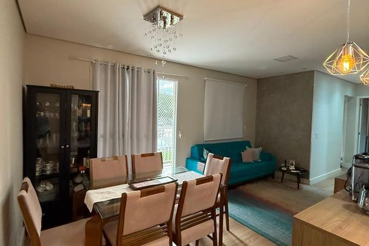 Sala de apartamento à venda com 3 quartos, 72m² em Engordadouro, Jundiaí