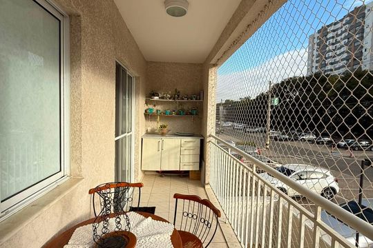Varanda de apartamento à venda com 3 quartos, 72m² em Engordadouro, Jundiaí