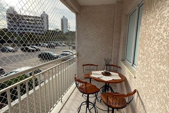 Varanda de apartamento à venda com 3 quartos, 72m² em Engordadouro, Jundiaí