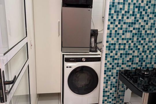 Área de serviço de apartamento à venda com 3 quartos, 72m² em Engordadouro, Jundiaí