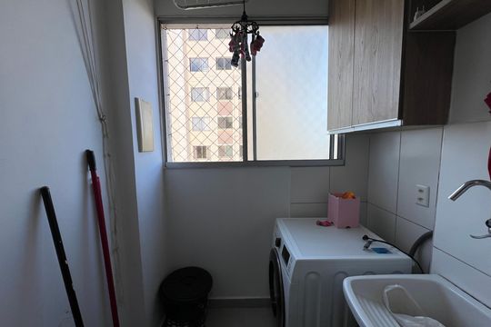 Área de Serviço de apartamento à venda com 2 quartos, 45m² em Cabral, Contagem