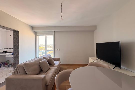 Sala de apartamento à venda com 2 quartos, 70m² em Vila Helena, Santo André