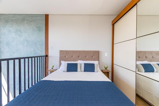 Quarto de apartamento para alugar com 1 quarto, 37m² em Portão, Curitiba