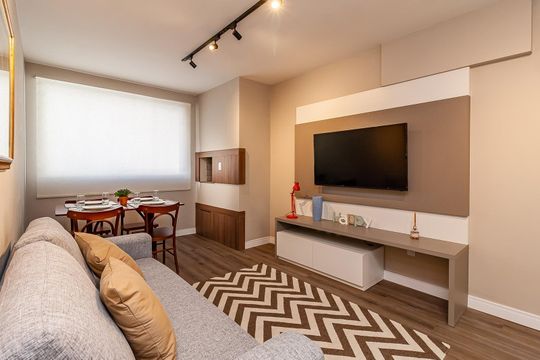 Sala de apartamento para alugar com 2 quartos, 65m² em Floresta, Porto Alegre