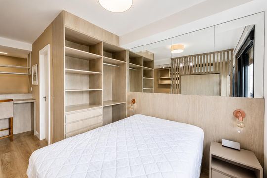Quarto de apartamento para alugar com 1 quarto, 42m² em Petrópolis, Porto Alegre