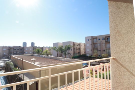 Sacada de apartamento para alugar com 2 quartos, 50m² em Bonfim Paulista, Ribeirão Preto