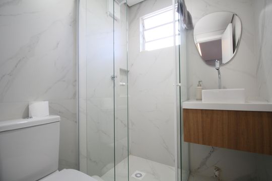 Banheiro 1 de apartamento à venda com 2 quartos, 90m² em Jardim Ampliacao, São Paulo