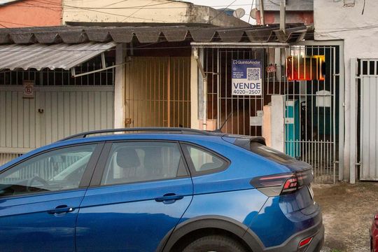 Fachada de casa à venda com 4 quartos, 197m² em Casa Grande, Diadema