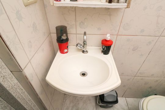 Banheiro da Suíte 2 de casa à venda com 3 quartos, 140m² em Jardim Progresso, Santo André