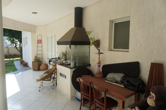 Área Gourmet de casa de condomínio à venda com 5 quartos, 360m² em Parque Sinai, Santana de Parnaíba