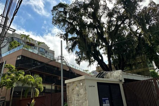 Fachada de apartamento para alugar com 1 quarto, 39m² em Gávea, Rio de Janeiro
