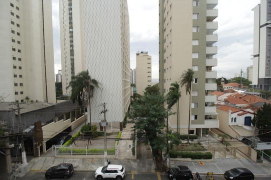 Vista do quarto de apartamento à venda com 2 quartos, 70m² em Vila Romana, São Paulo
