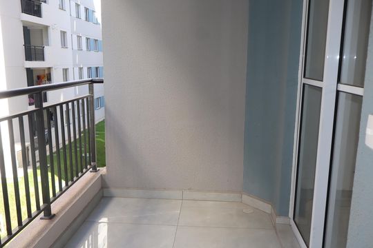 Área de serviço e Varanda de apartamento para alugar com 2 quartos, 42m² em Cidade São Mateus, São Paulo
