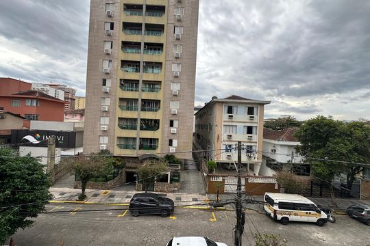 Vista da Sala de apartamento para alugar com 2 quartos, 112m² em Centro, São Vicente