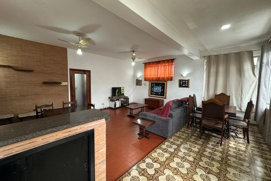 Sala de apartamento para alugar com 2 quartos, 112m² em Centro, São Vicente