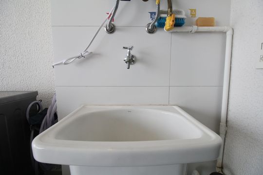 Área de Serviço de apartamento à venda com 3 quartos, 84m² em Vila Andrade, São Paulo