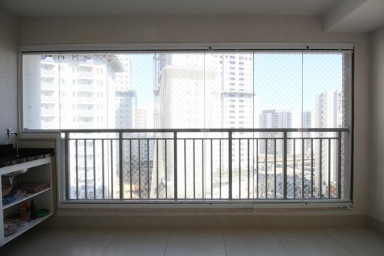 Varanda Gourmet de apartamento à venda com 3 quartos, 84m² em Vila Andrade, São Paulo