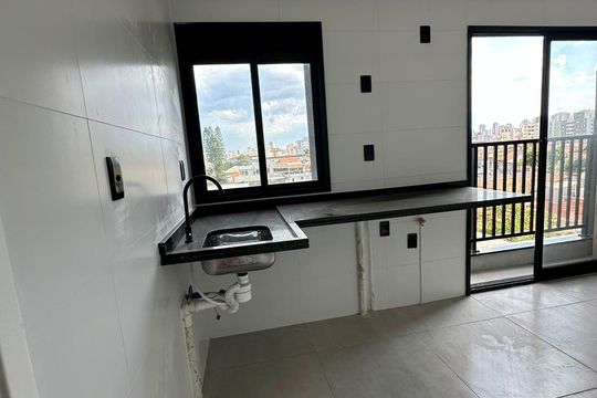 Cozinha de apartamento à venda com 1 quarto, 30m² em Vila Aricanduva, São Paulo