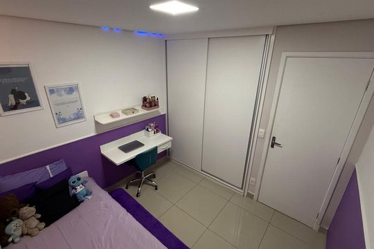 Quarto de apartamento à venda com 3 quartos, 87m² em Castelo, Belo Horizonte