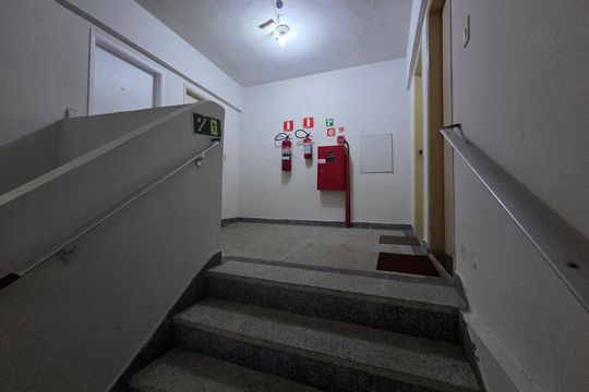 Área comum de kitnet/studio para alugar com 1 quarto, 40m² em Nova Mirim, Praia Grande