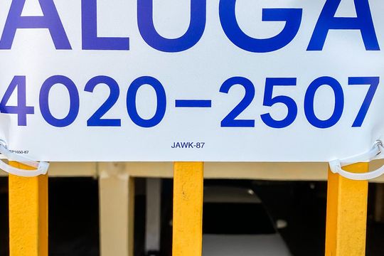 Placa  de casa de condomínio para alugar com 2 quartos, 45m² em Parque Cisper, São Paulo