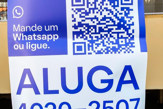 Placa  de casa de condomínio para alugar com 2 quartos, 45m² em Parque Cisper, São Paulo