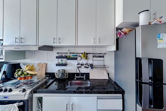 Cozinha - Armários de apartamento à venda com 2 quartos, 49m² em Vila Esperança, São Paulo