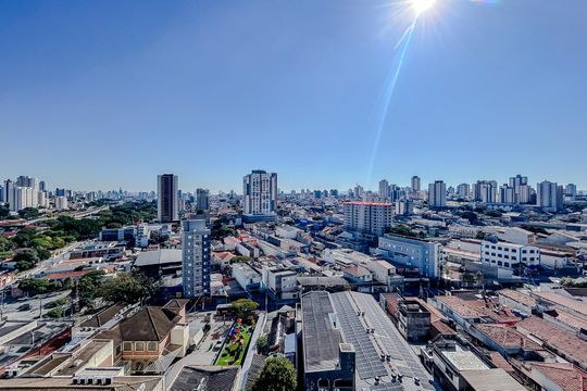 Vista da Suíte de apartamento à venda com 2 quartos, 49m² em Vila Esperança, São Paulo