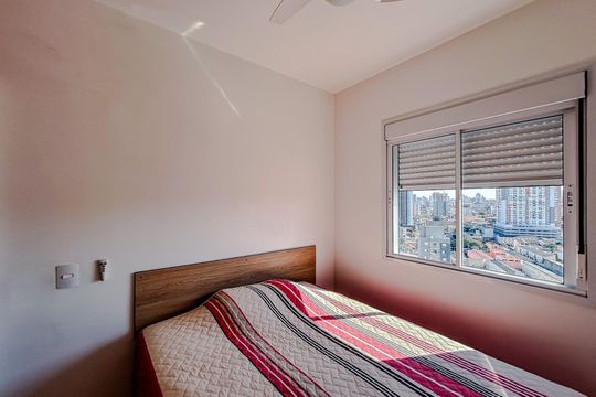 Quarto 1 - Suíte de apartamento à venda com 2 quartos, 49m² em Vila Esperança, São Paulo