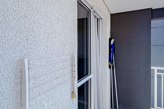 Varanda de apartamento à venda com 2 quartos, 49m² em Vila Esperança, São Paulo