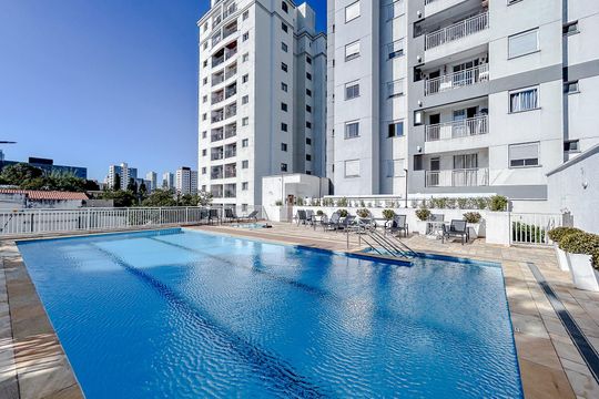 Área comum - Piscina de apartamento à venda com 2 quartos, 49m² em Vila Esperança, São Paulo