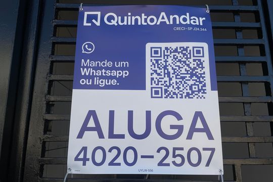 Placa de apartamento para alugar com 2 quartos, 98m² em Vila Conceicao, São Paulo