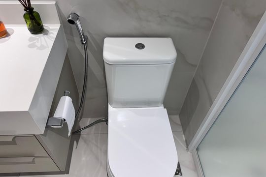 Banheiro da Suíte 3 de apartamento à venda com 4 quartos, 314m² em Barra da Tijuca, Rio de Janeiro