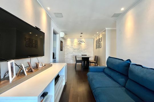 Sala de apartamento para alugar com 3 quartos, 97m² em Chácara Inglesa, São Paulo