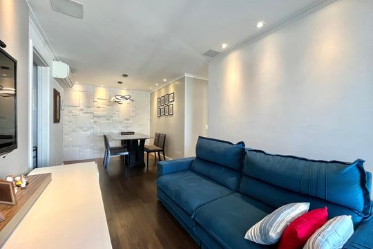 Sala de apartamento para alugar com 3 quartos, 97m² em Chácara Inglesa, São Paulo