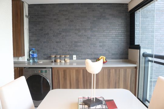 Varanda da sala de apartamento para alugar com 2 quartos, 65m² em Vila Leopoldina, São Paulo