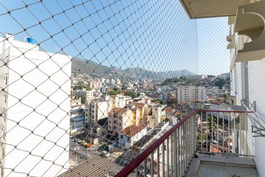 Varanda da Sala de apartamento à venda com 2 quartos, 98m² em Engenho Novo, Rio de Janeiro