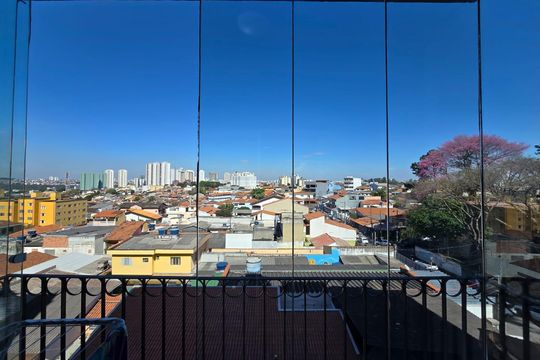 Varanda da Sala de apartamento à venda com 2 quartos, 58m² em Gopouva, Guarulhos