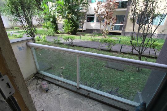 Sala - Varanda de apartamento para alugar com 2 quartos, 74m² em Jacarepaguá, Rio de Janeiro