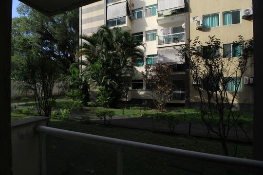 Sala - Varanda de apartamento para alugar com 2 quartos, 74m² em Jacarepaguá, Rio de Janeiro