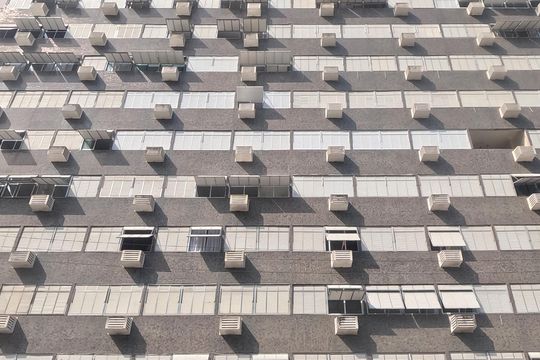 Área Comum - Fachada de apartamento para alugar com 2 quartos, 95m² em Campo Grande, Santos