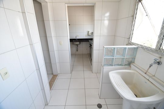Área de Serviço de apartamento para alugar com 2 quartos, 93m² em Bosque, Campinas