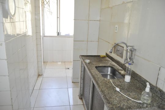 Cozinha de apartamento à venda com 2 quartos, 55m² em Engenho Novo, Rio de Janeiro