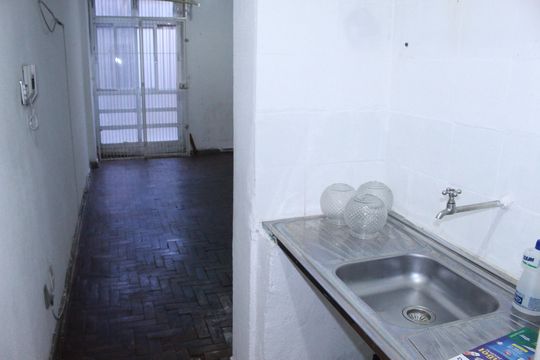 Cozinha de kitnet/studio para alugar com 1 quarto, 37m² em Vila Buarque, São Paulo