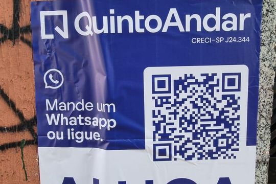 Placa de kitnet/studio para alugar com 1 quarto, 37m² em Vila Buarque, São Paulo